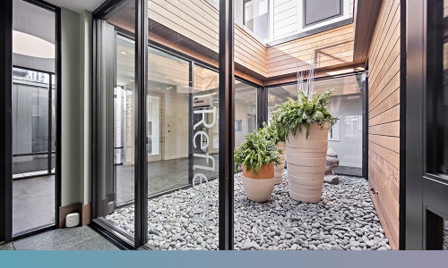 recovery room and zen garden image at gibson point revere beach apartments